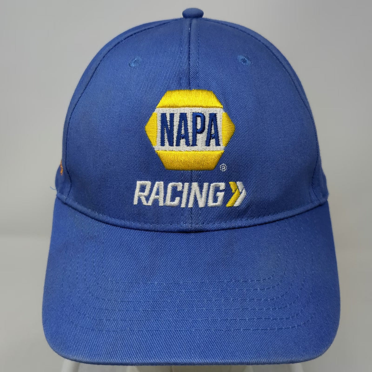 NAPA Racing Snapback Hat Blue One Size Ron Capps GearWrench Logo Embroidered