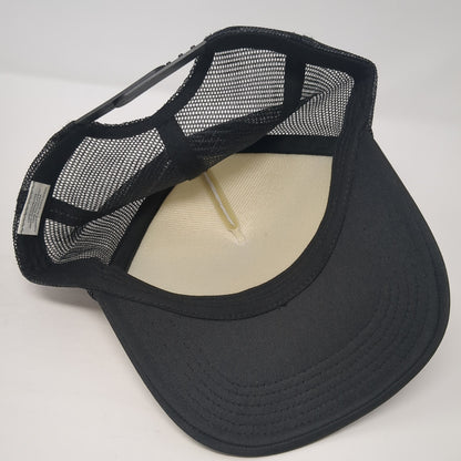 Beasts Snapback Rope Trucker Hat Black One Size Adjustable Mesh Back