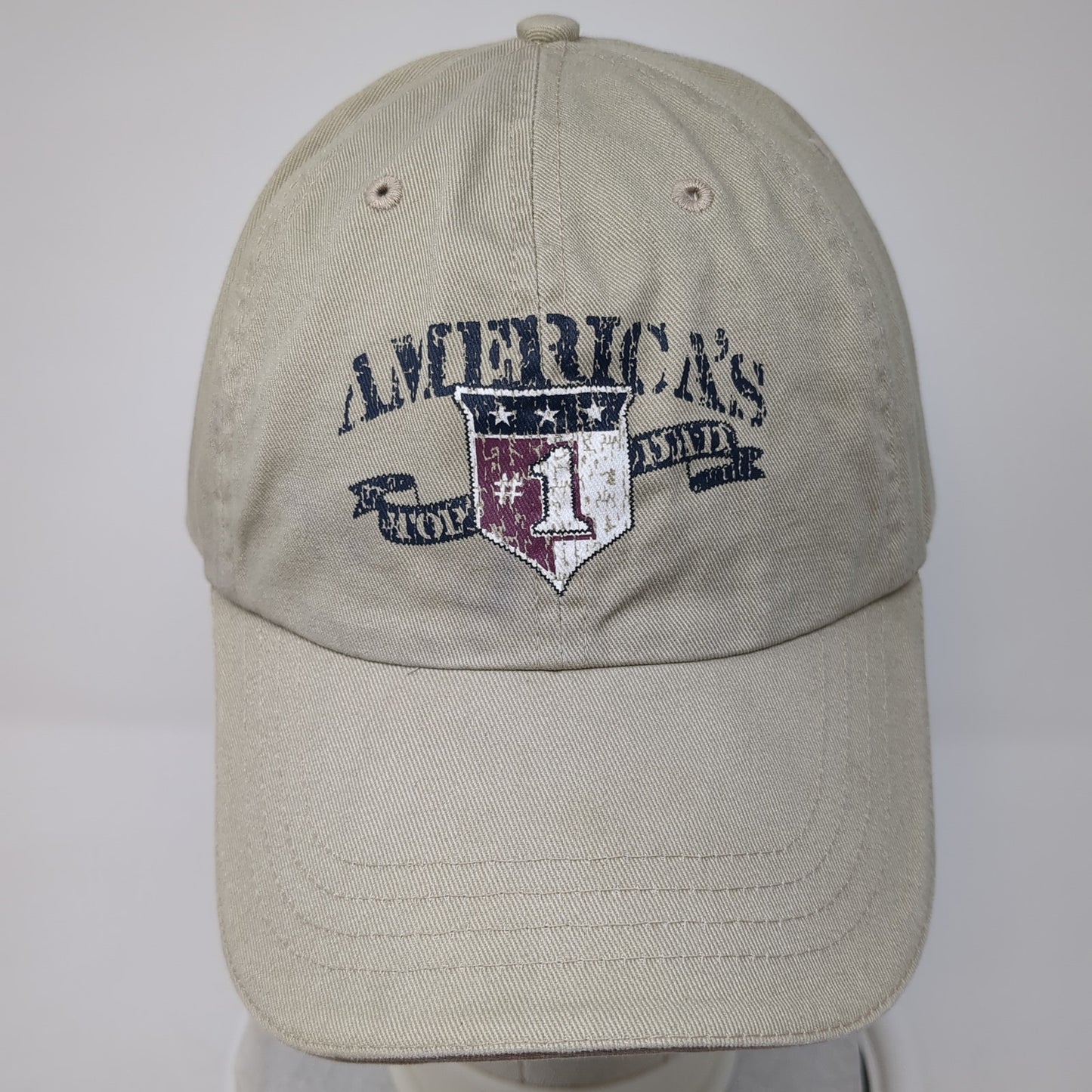 America's Top #1 Slideback Baseball Cap Brown OS Adjustable Sonoma Life+Style