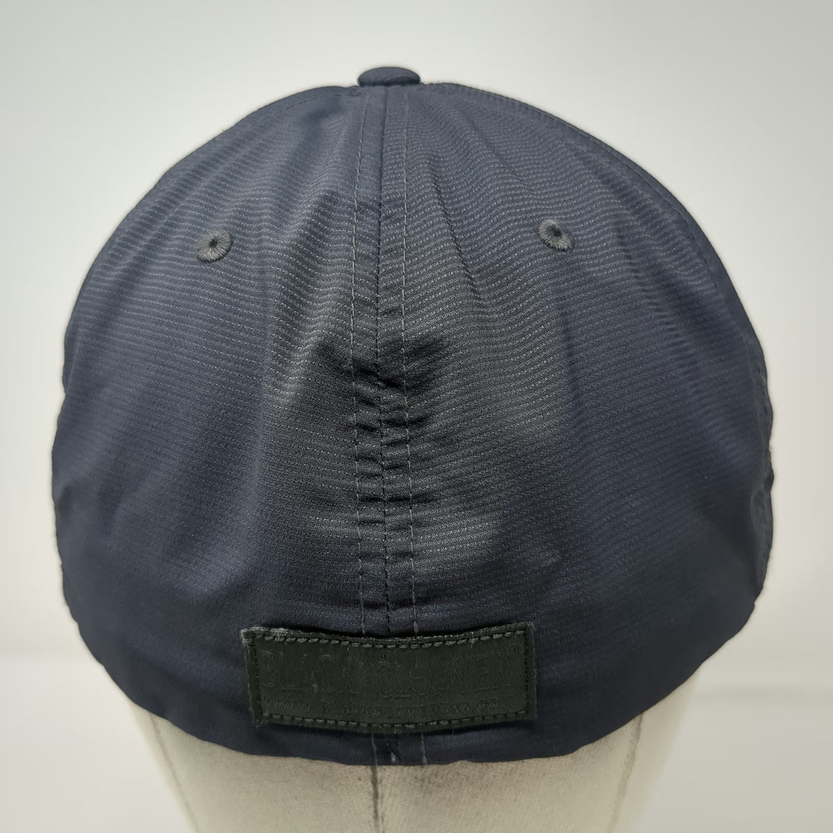 Black Clover Baseball Cap Gray XL Flexfit Live Lucky Whitetail Clover Hat