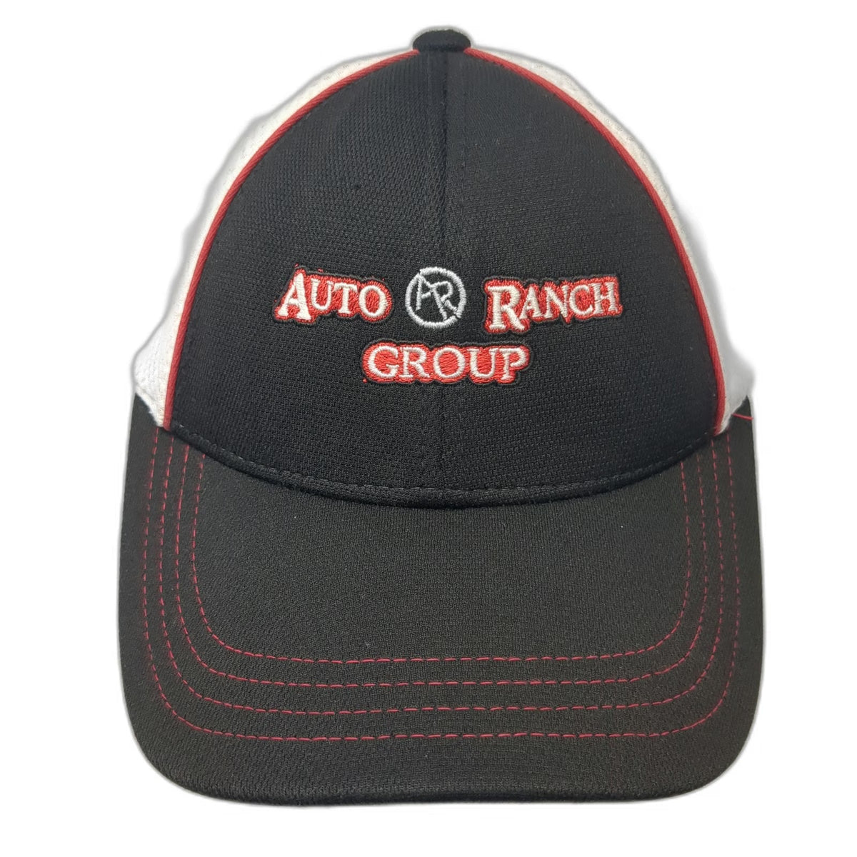 Sport-Tek Auto Ranch Group Baseball Cap Black One Size Contrast Stitching Hat