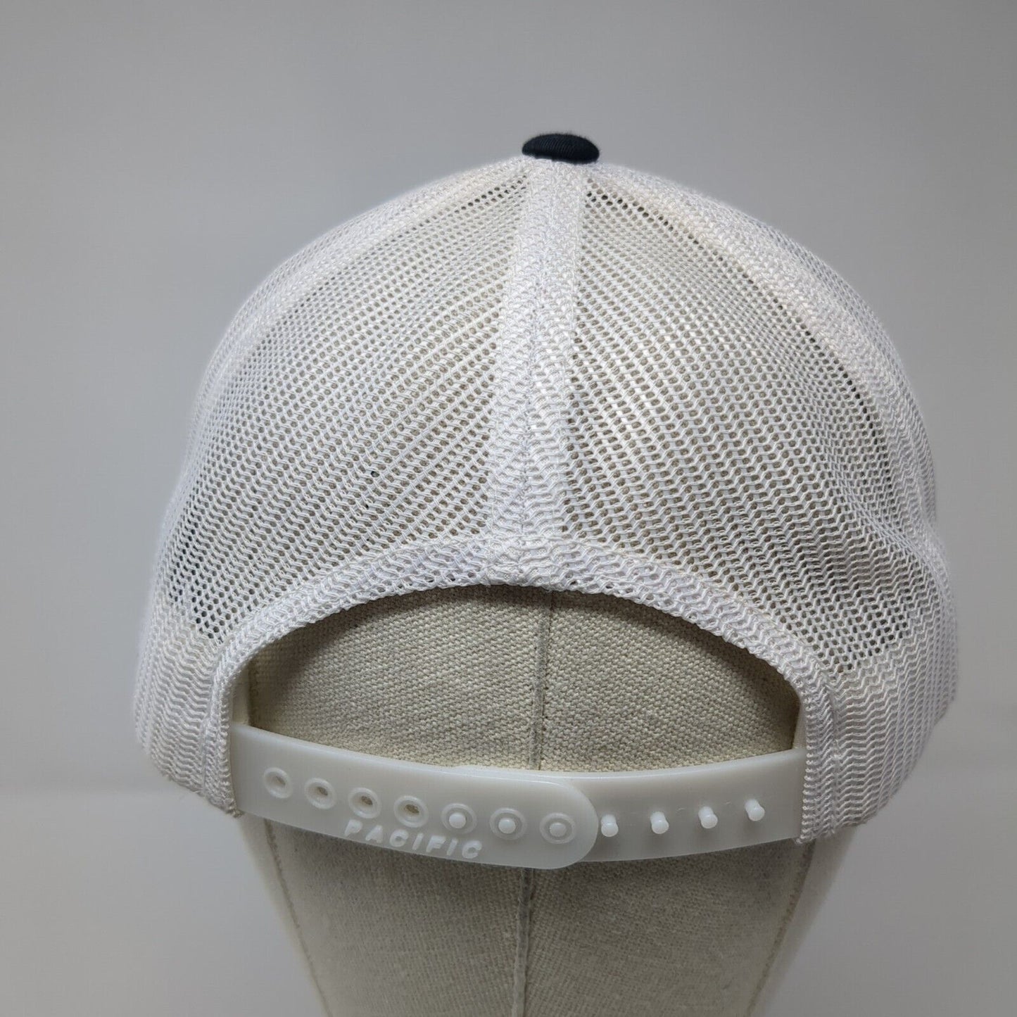 L&W Supply Difference Delivered Snapback Trucker Hat Blue OS Pacific Headwear