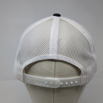 L&W Supply Difference Delivered Snapback Trucker Hat Blue OS Pacific Headwear