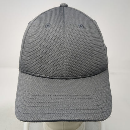 Under Armour Baseball Cap Gray L Stretch Fit Honeycomb Mesh Structured Logo Hat