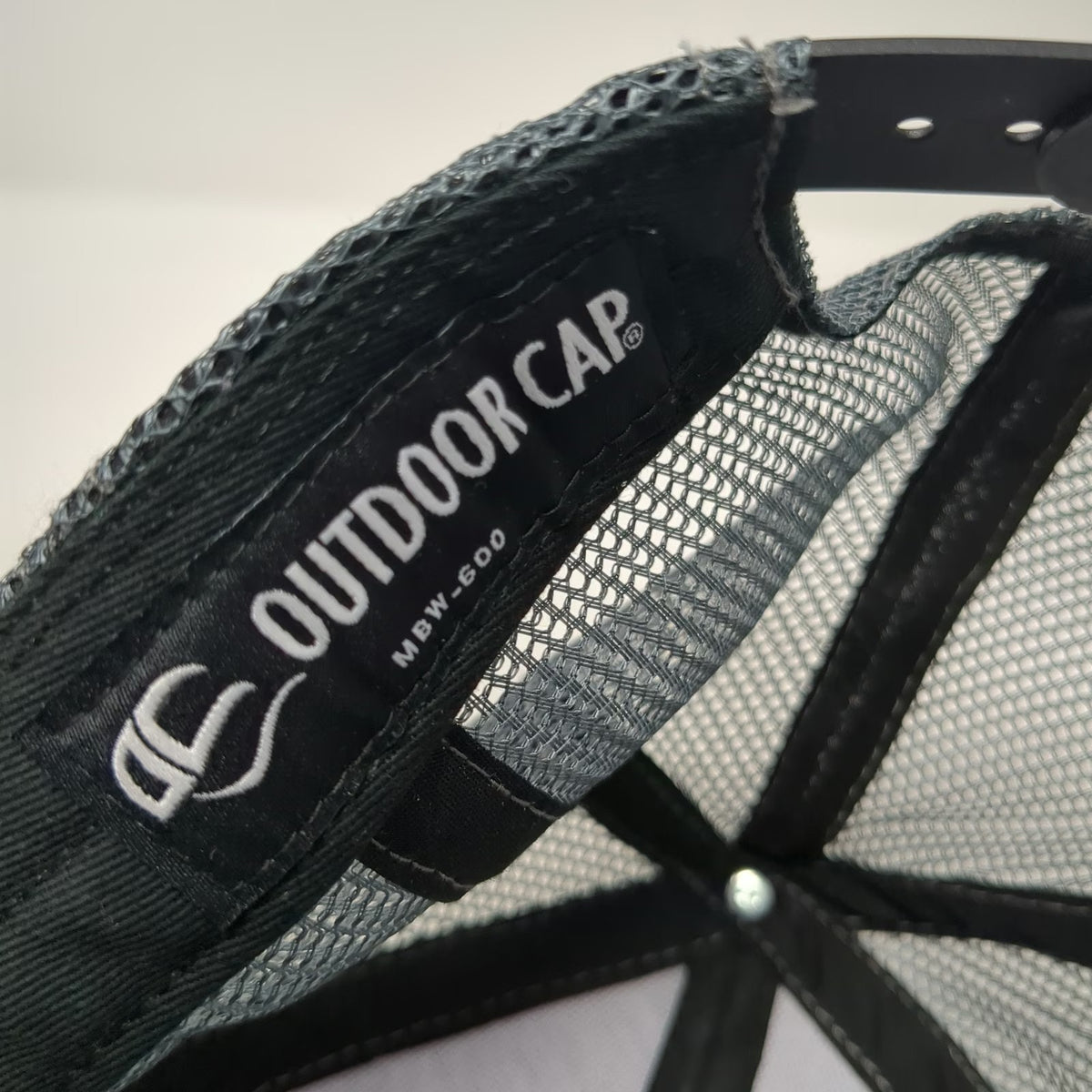 Outdoor Cap Great Western Recreation Trucker Hat Black One Size Mesh Snapback
