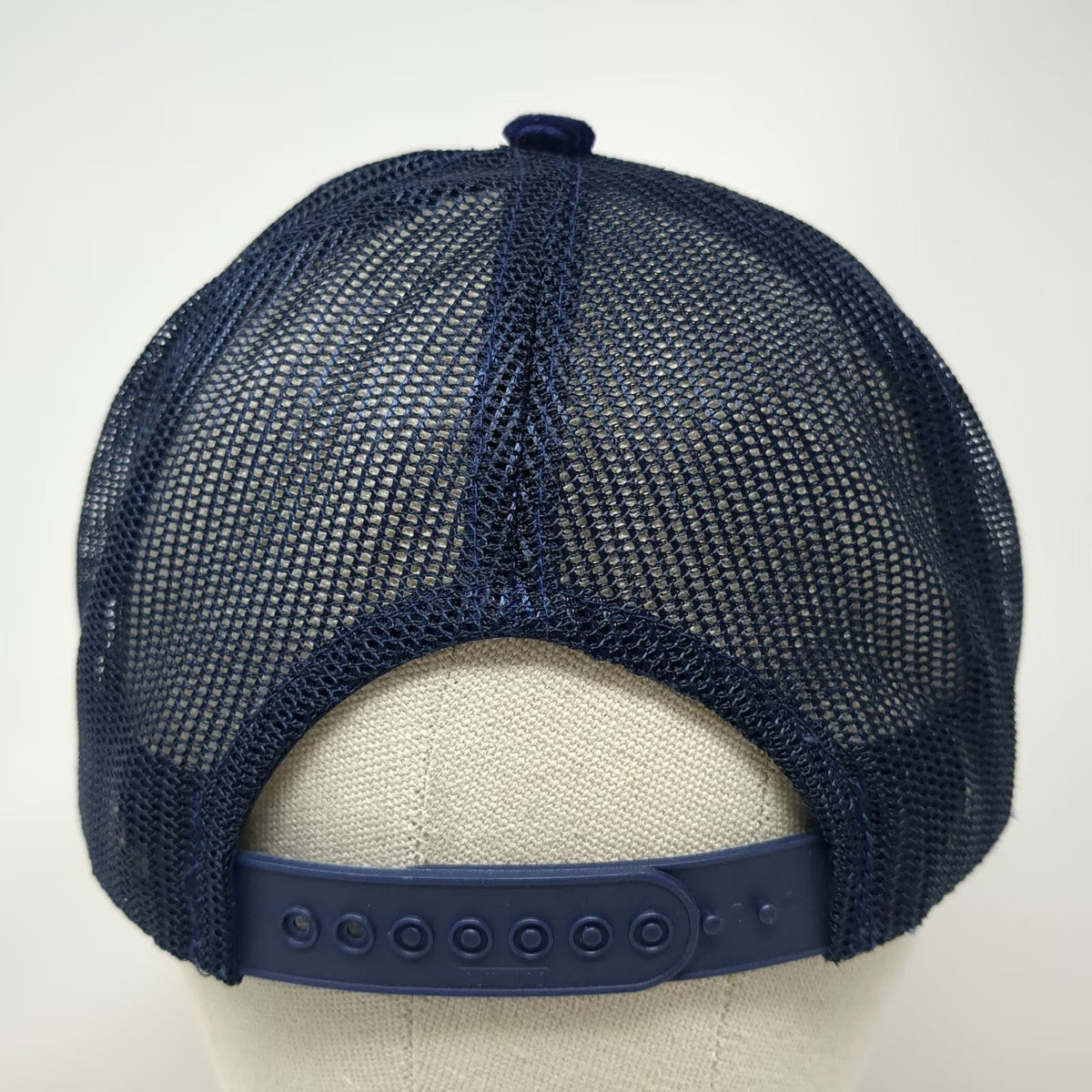 Sam Jung Trucker Hat Blue One Size Kalaloch Lodge Washington Corduroy Anchor