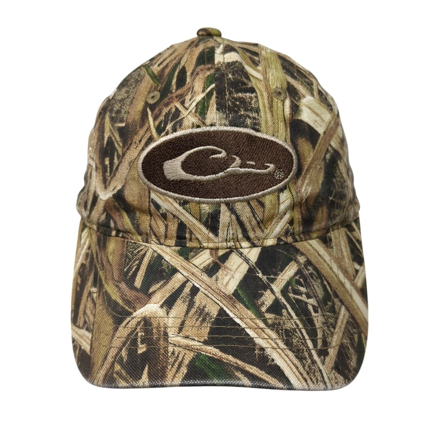 Drake International Systems Strapback Hat Camouflage OS Adjustable 6 Panel