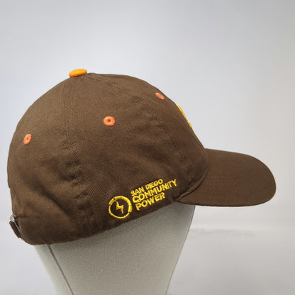 San Diego Padres MLB Melonwear Brown One Size Baseball Cap Hat 1984 NL Champs