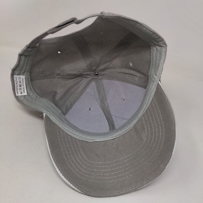 Church of The Way Strapback Hat Gray One Size Adjustable Vent Holes