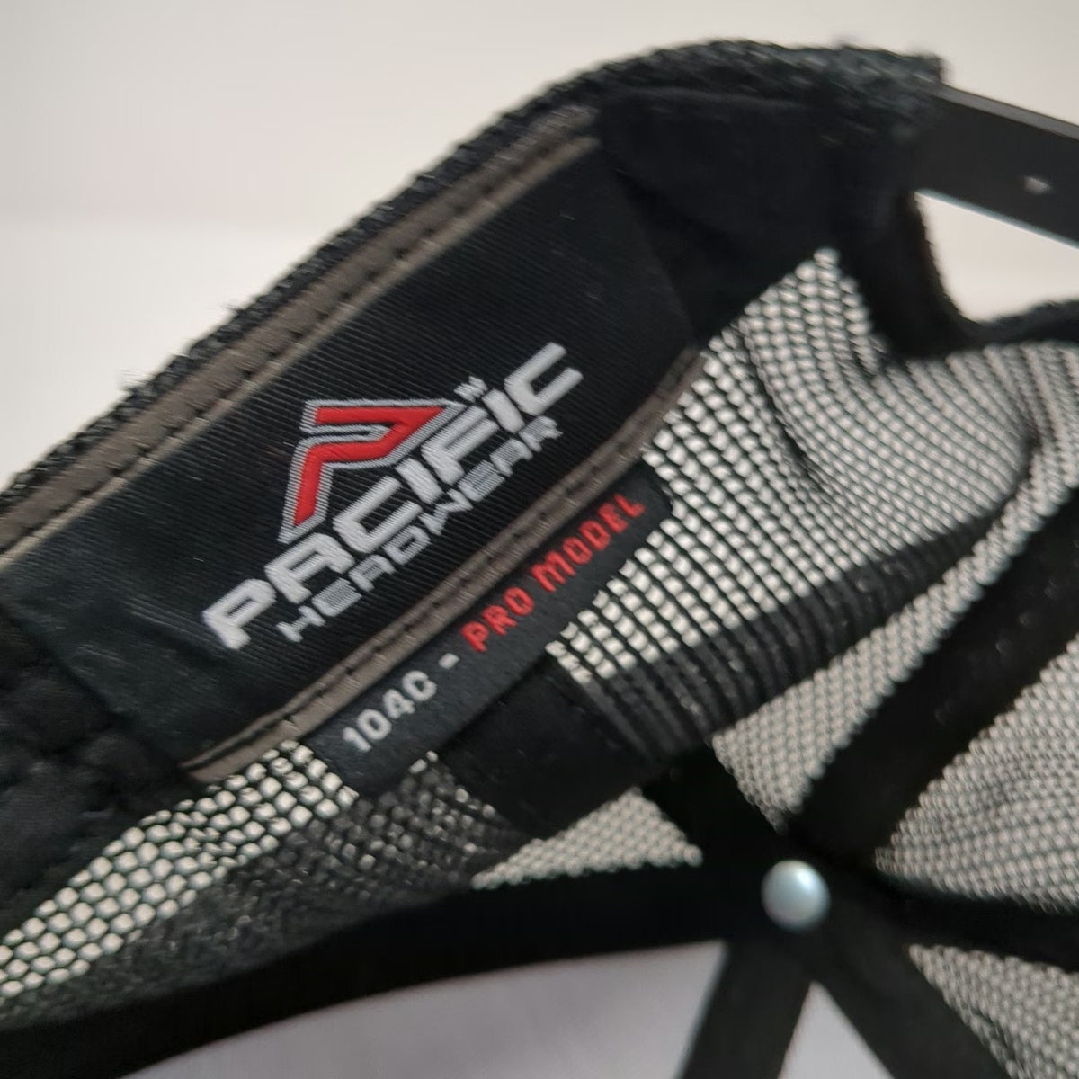 Pacific Headwear Trucker Hat Black One Size FPID Logo Mesh Snapback Structured