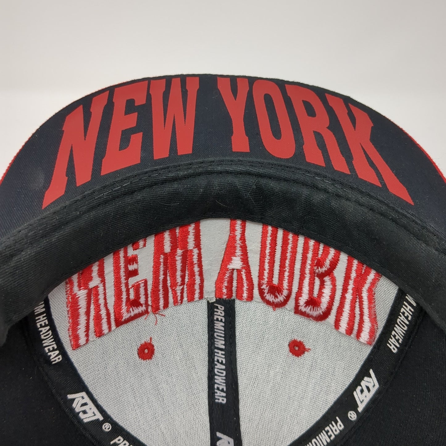 New York Snapback Hat Multicolor One Size Adjustable Embroidered