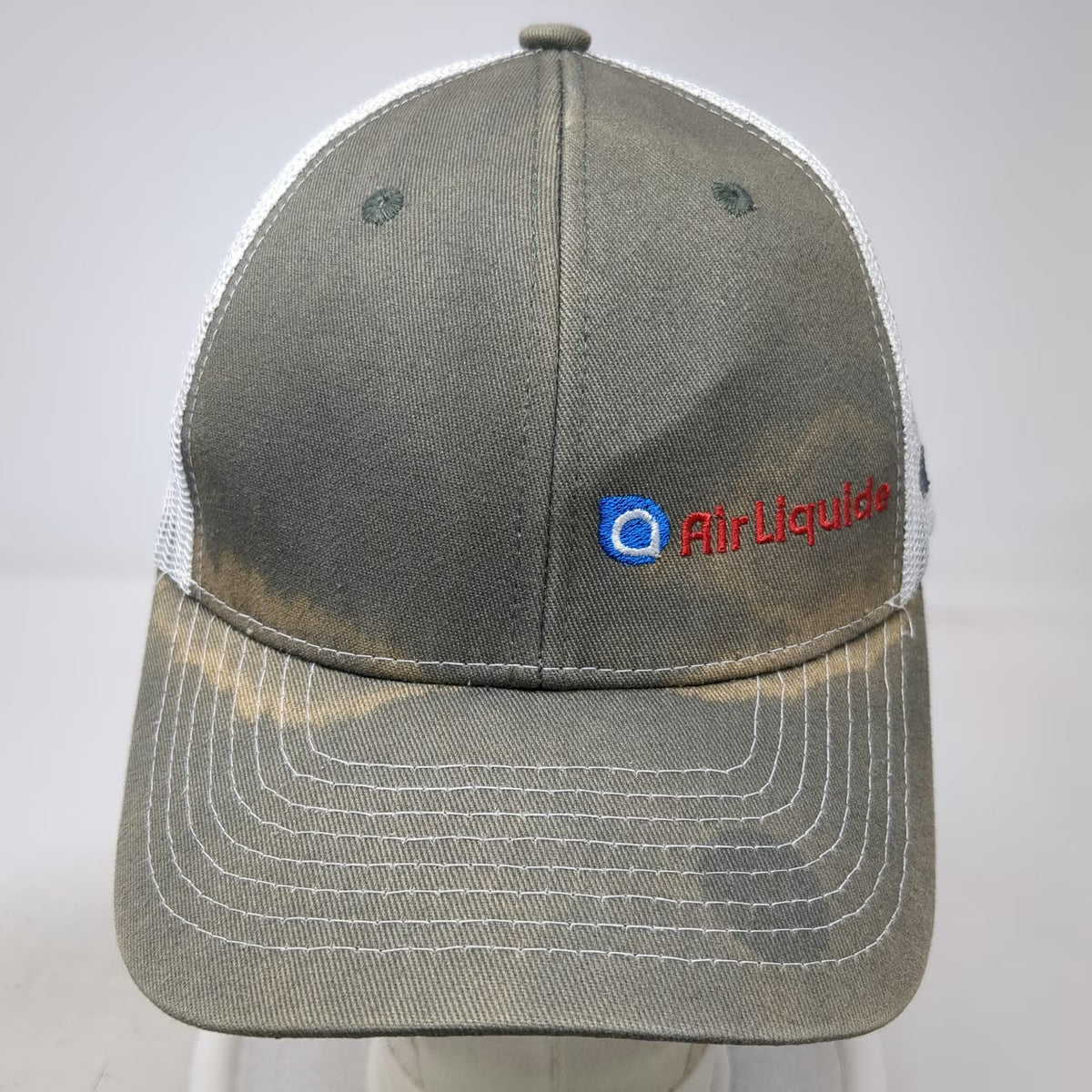 Direct Caps Trucker Hat Gray One Size Mesh Snapback Air Liquide Geismar LMA Logo