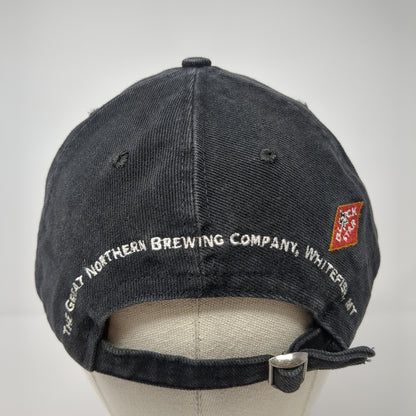 Great Northern Brewing Company Slideback Hat Black Embroidered Logo Made USA