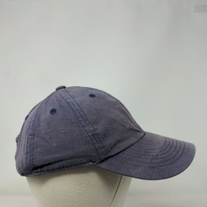 Imperial Slideback Hat Blue OSFM Adjustable Solid 6 Panel Blank