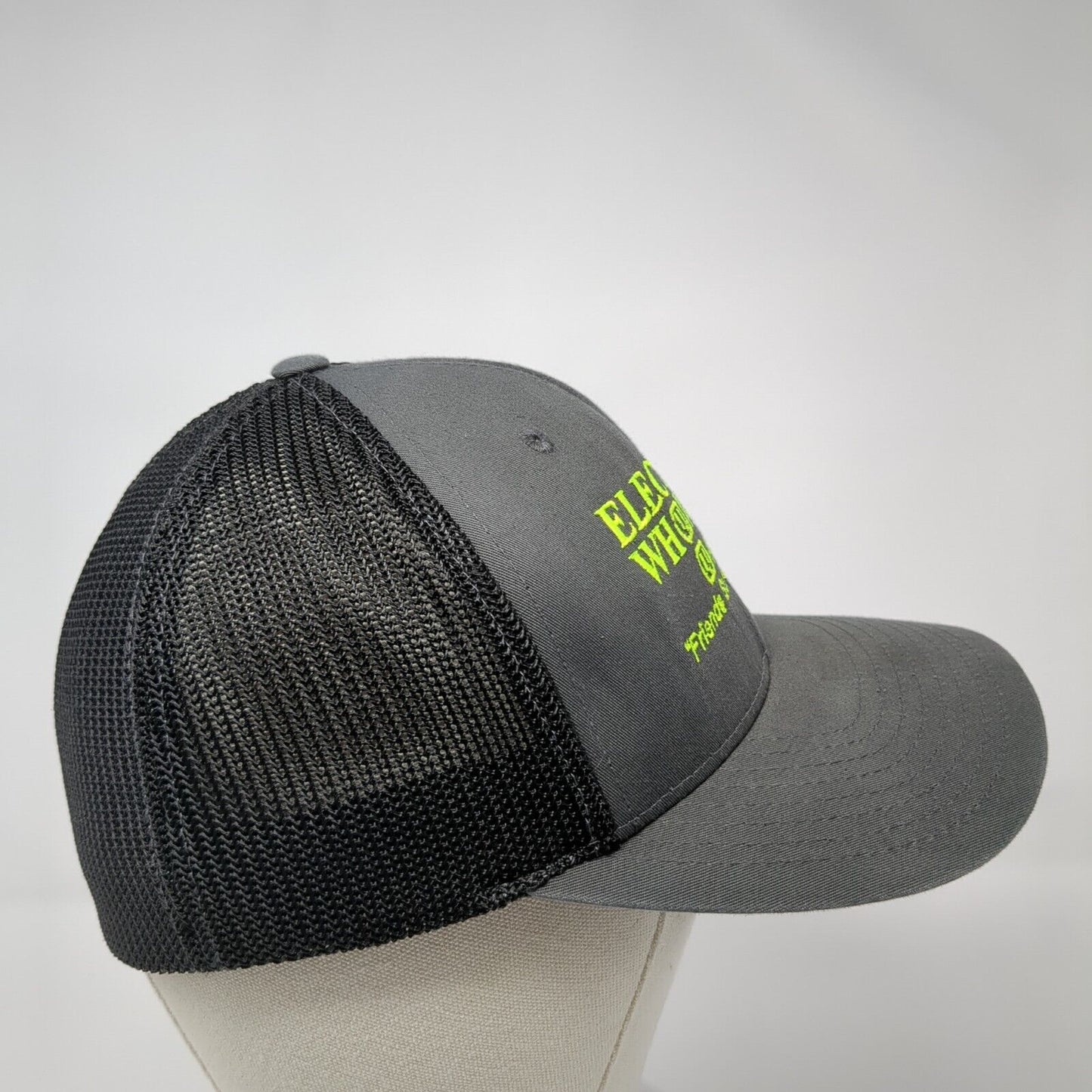 Electrical Wholesale Fitted Mesh Back Trucker Hat Gray S/M Richardson