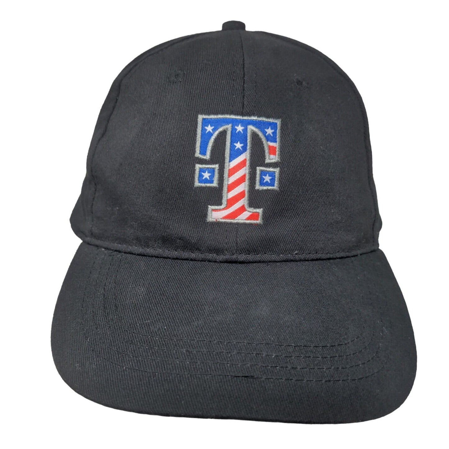 T-Mobile American Flag Strapback Hat Black OSFM Mobilize For Service