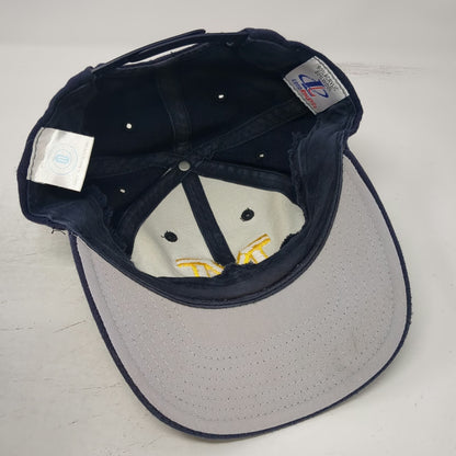 Michigan Wolverines NCAA Logo Athletic Snapback Blue One Size Gray Undervisor
