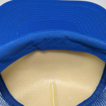 Blue White Hoover Dam Trucker Hat One Size Mesh Snapback Souvenir Arizona Nevada