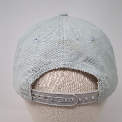 EXP x ICDC Dolphin Snapback Hat Green One Size Adjustable Corduroy