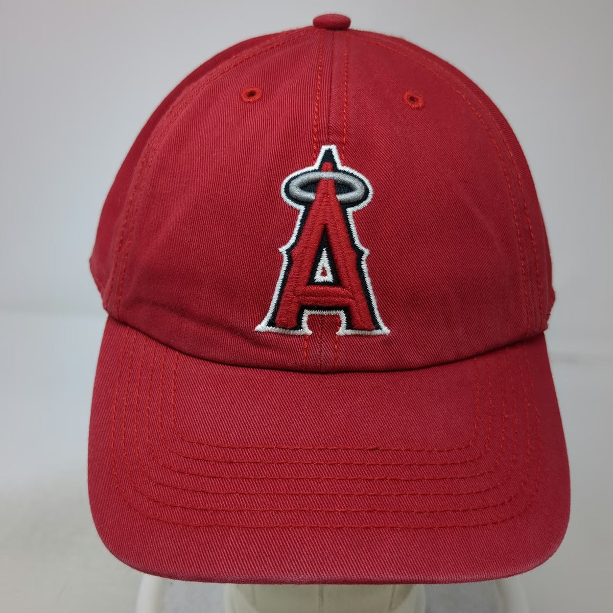 Los Angeles Angels MLB '47 Baseball Cap Red XL Green Underbrim Franchise Hat