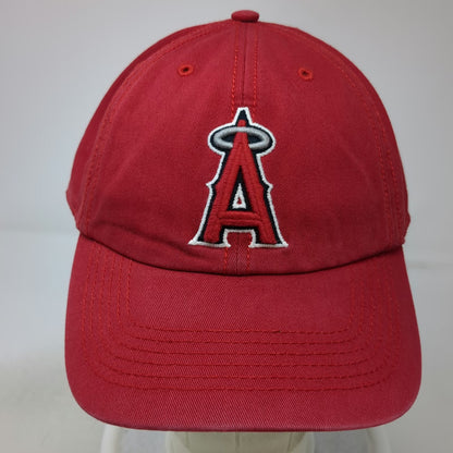 Los Angeles Angels MLB '47 Baseball Cap Red XL Green Underbrim Franchise Hat