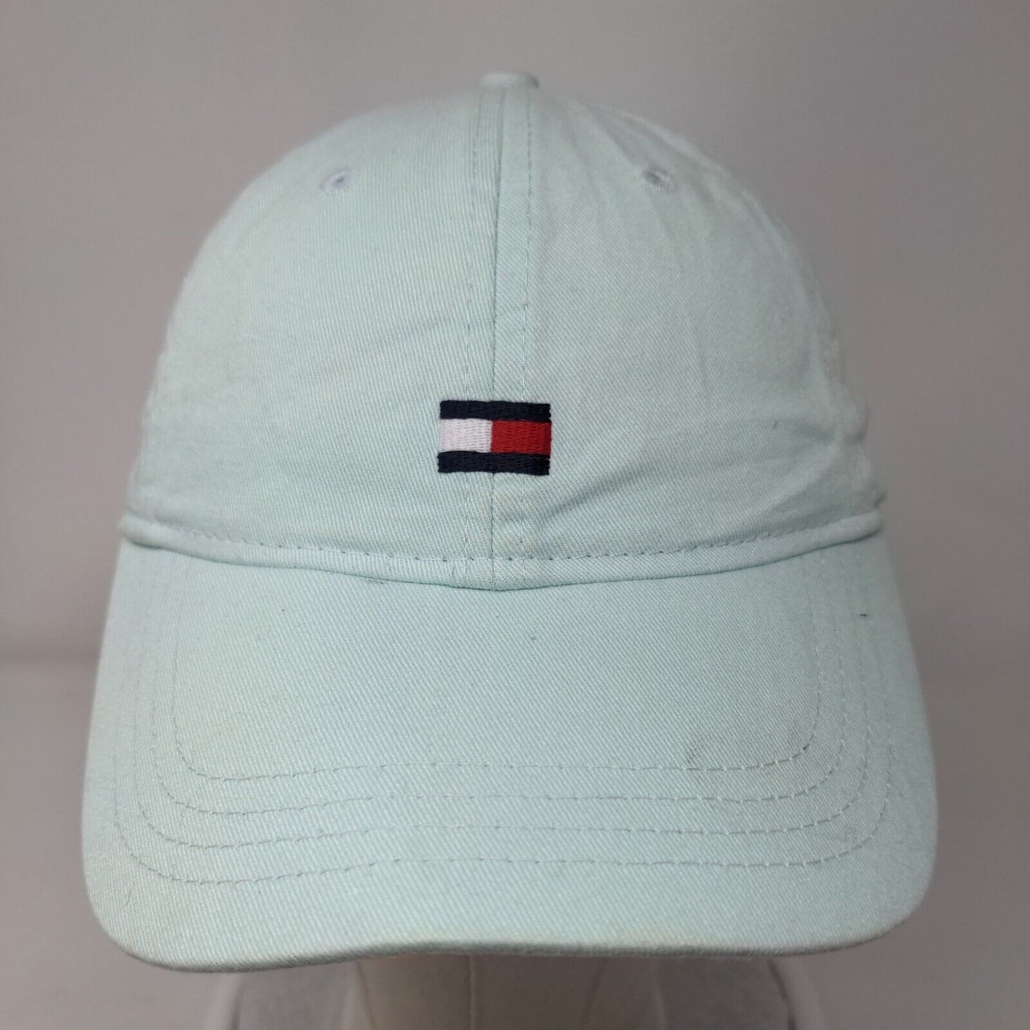 Tommy Hilfiger Slideback Hat Blue One Size Embroidered Logo Adjustable