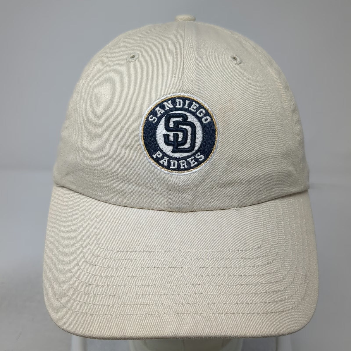 San Diego Padres MLB Twins Enterprise Baseball Cap Beige One Size Slideback Hat
