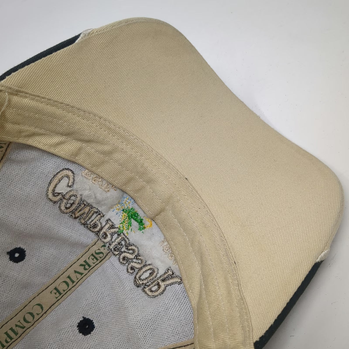 CPS Compressor Pump Service Black Beige One Size Baseball Cap Fishing Lure Hat