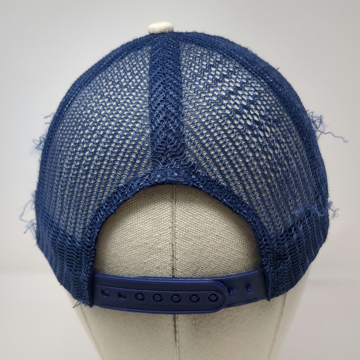 Brewery Branding Co Monhegan Brewing Co Trucker Hat Blue One Size Mesh Snapback