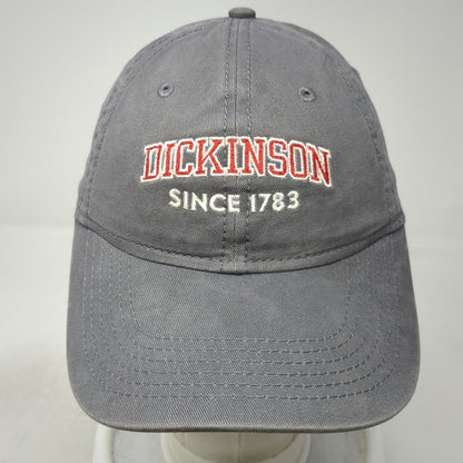 Sportsman Baseball Cap Gray One Size Dickinson Since 1783 Cotton Slideback Hat