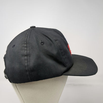 Planet Hollywood Snapback Hat Black One Size Reno Embroidered Logo Vintage USA