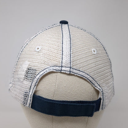 2021 Run Through It Strapback Trucker Hat Blue OSFA Race To Robie Creek