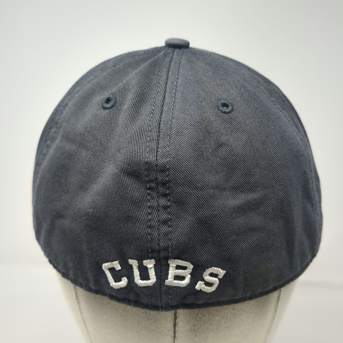 Chicago Cubs MLB 47 Baseball Cap Gray White Size M Cooperstown Green Underbrim