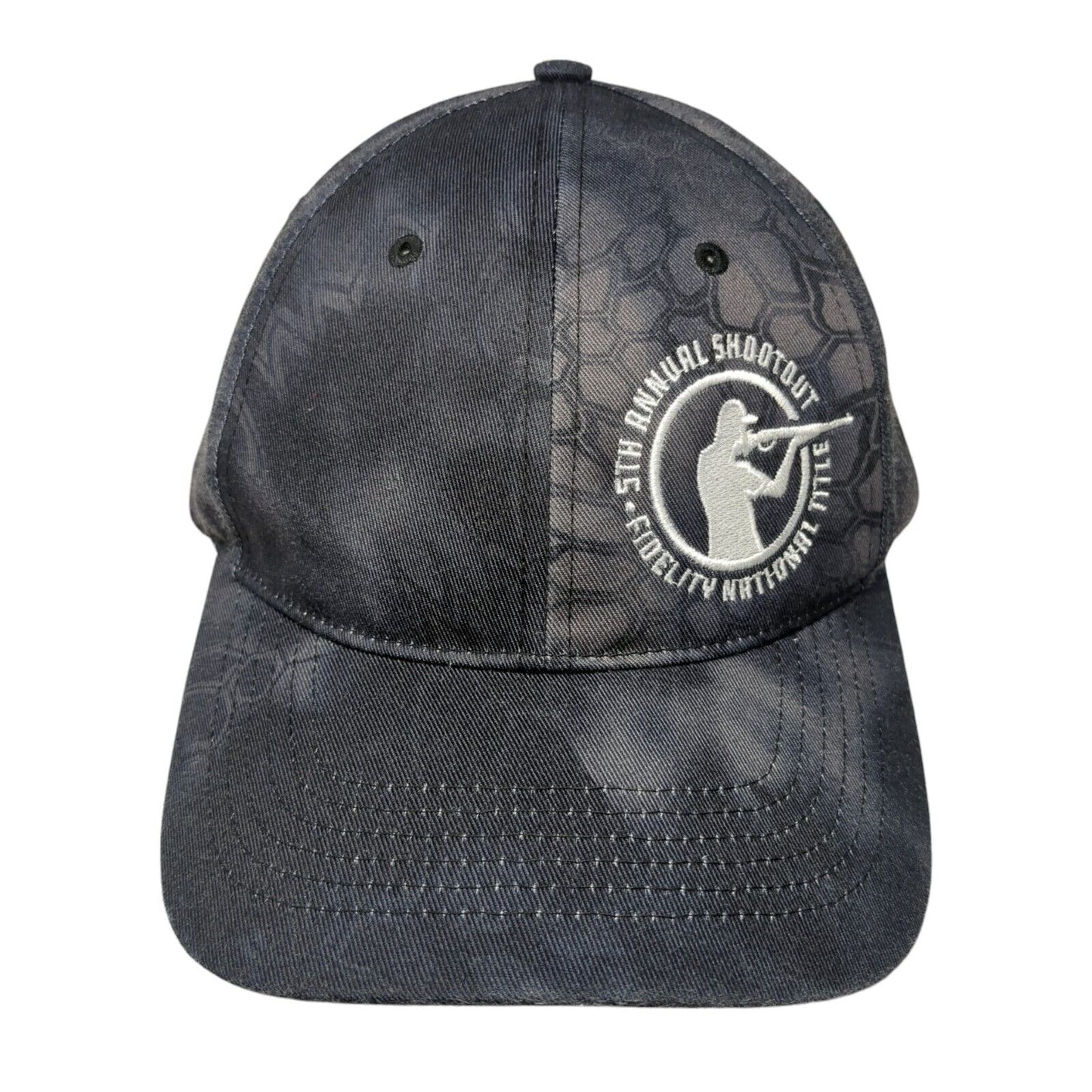 5th Annual Shootout Strapback Hat Camo One Size Fidelity National Title