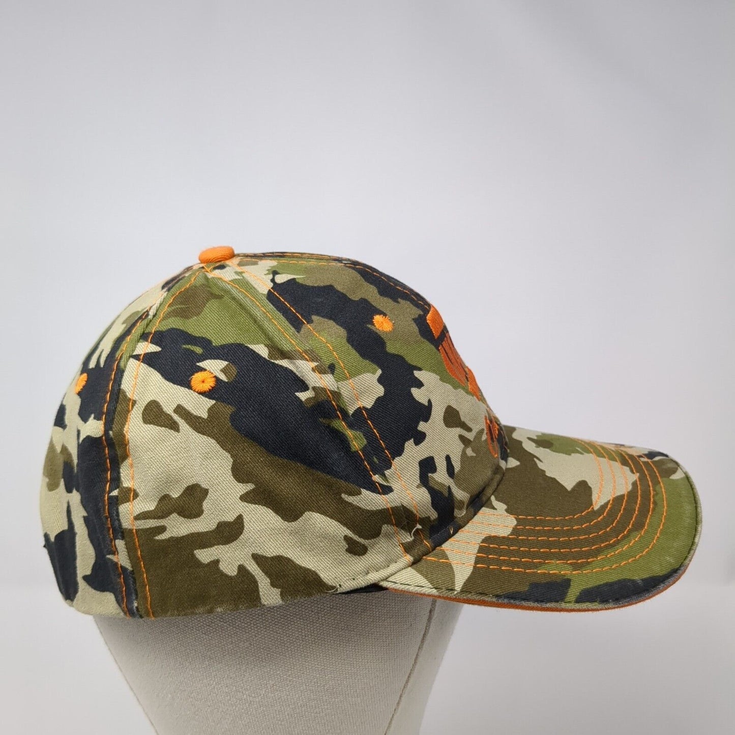 NAPA Outdoors Strapback Hat Camouflage One Size Adjustable 6 Panel