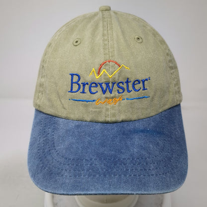Port & Company Baseball Cap Green Blue One Size Brewster West Embroidered Hat