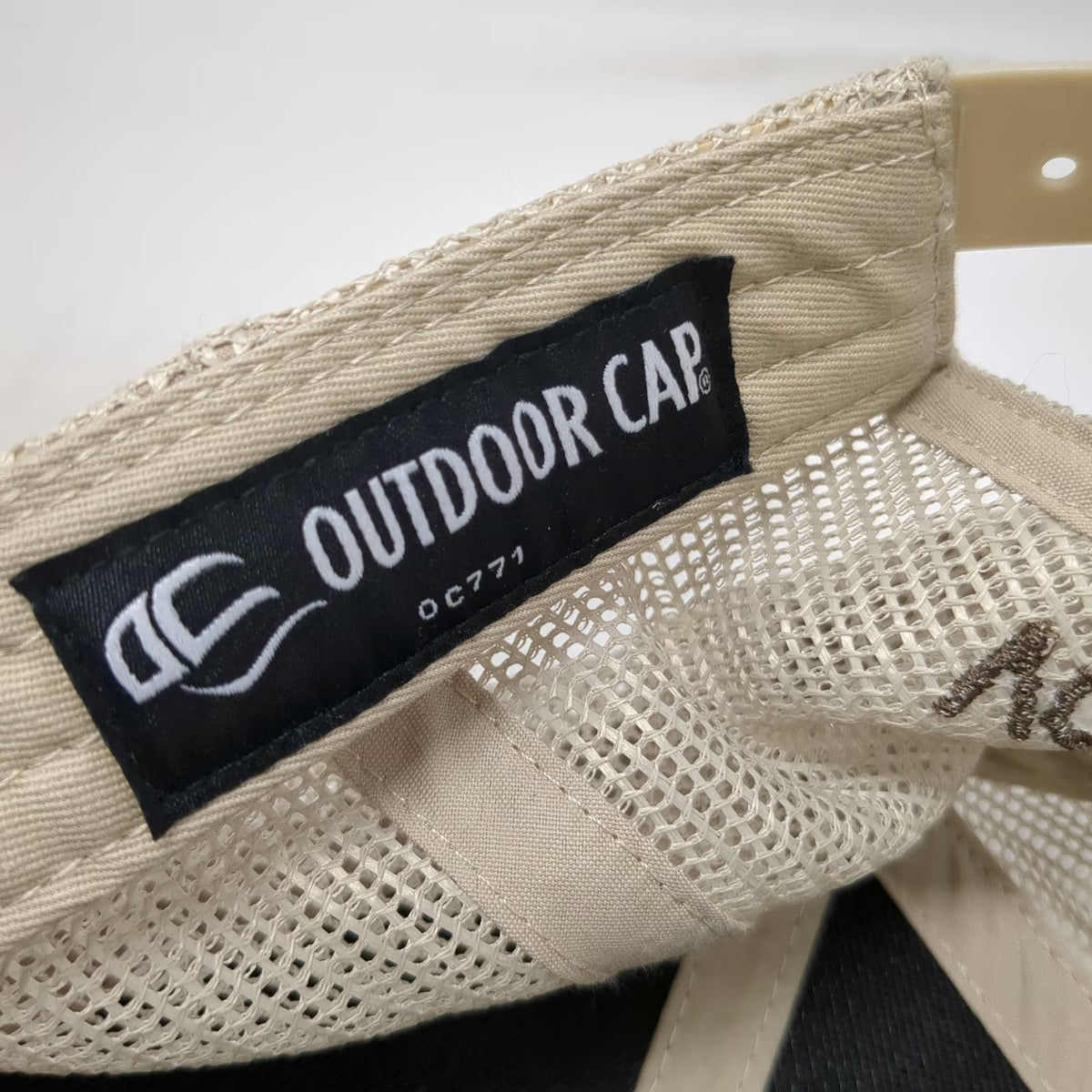 Outdoor Cap Trucker Hat Brown Beige One Size Mule Deer Foundation Volunteer