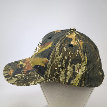 Cap America Baseball Cap Green Brown One Size Cub Cadet Camo Strapback Hat