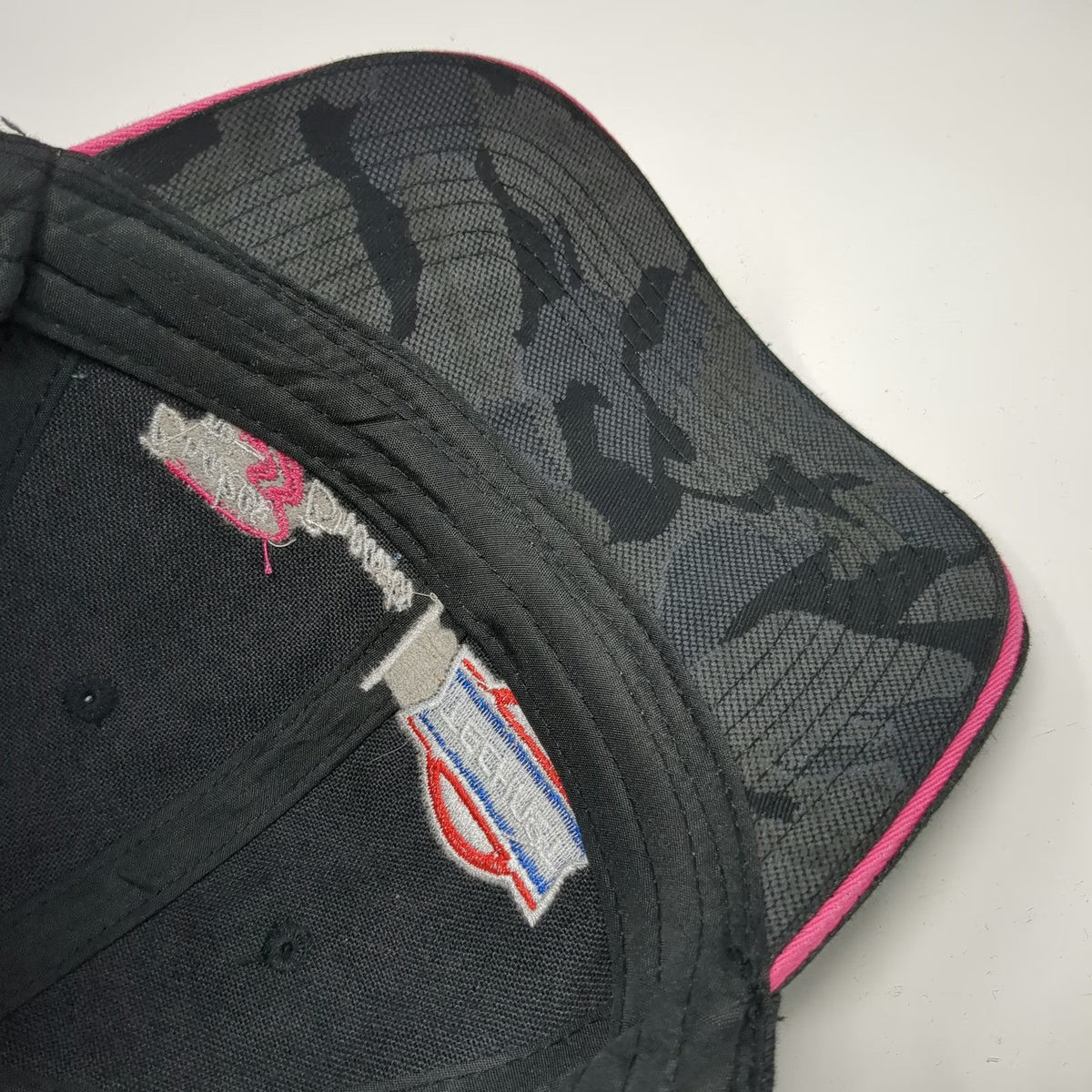 TechNet Brakes for Breasts Camo Snapback Hat Black Pink One Size Awareness