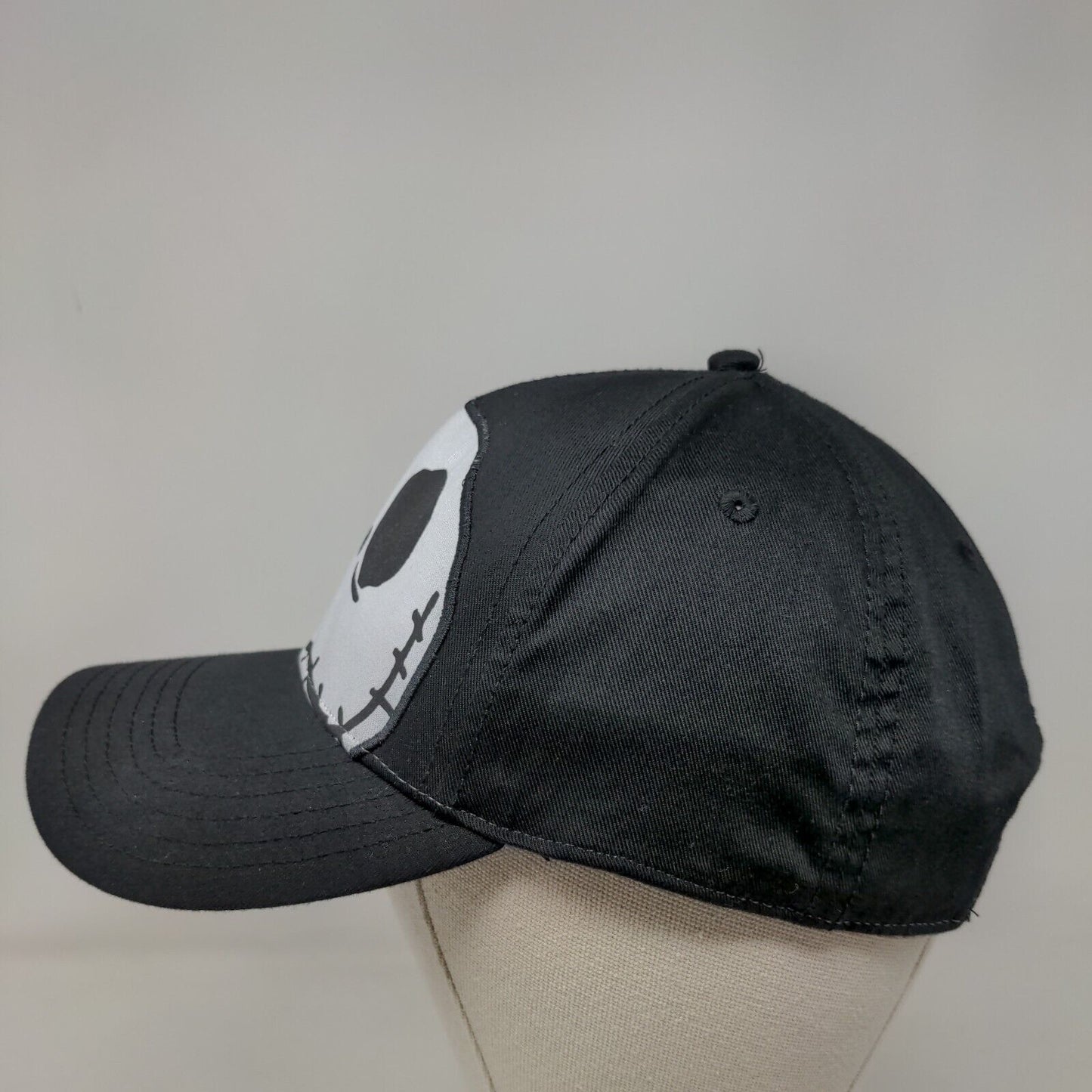 Jack Skellington Snapback Hat Black OSFM The Nightmare Before Christmas
