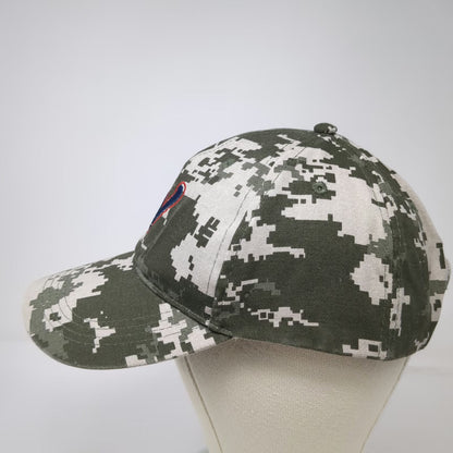 BWM Global Baseball Cap Green OSFM Digital Camo Coca-Cola W Eagle Logo Hat Strap