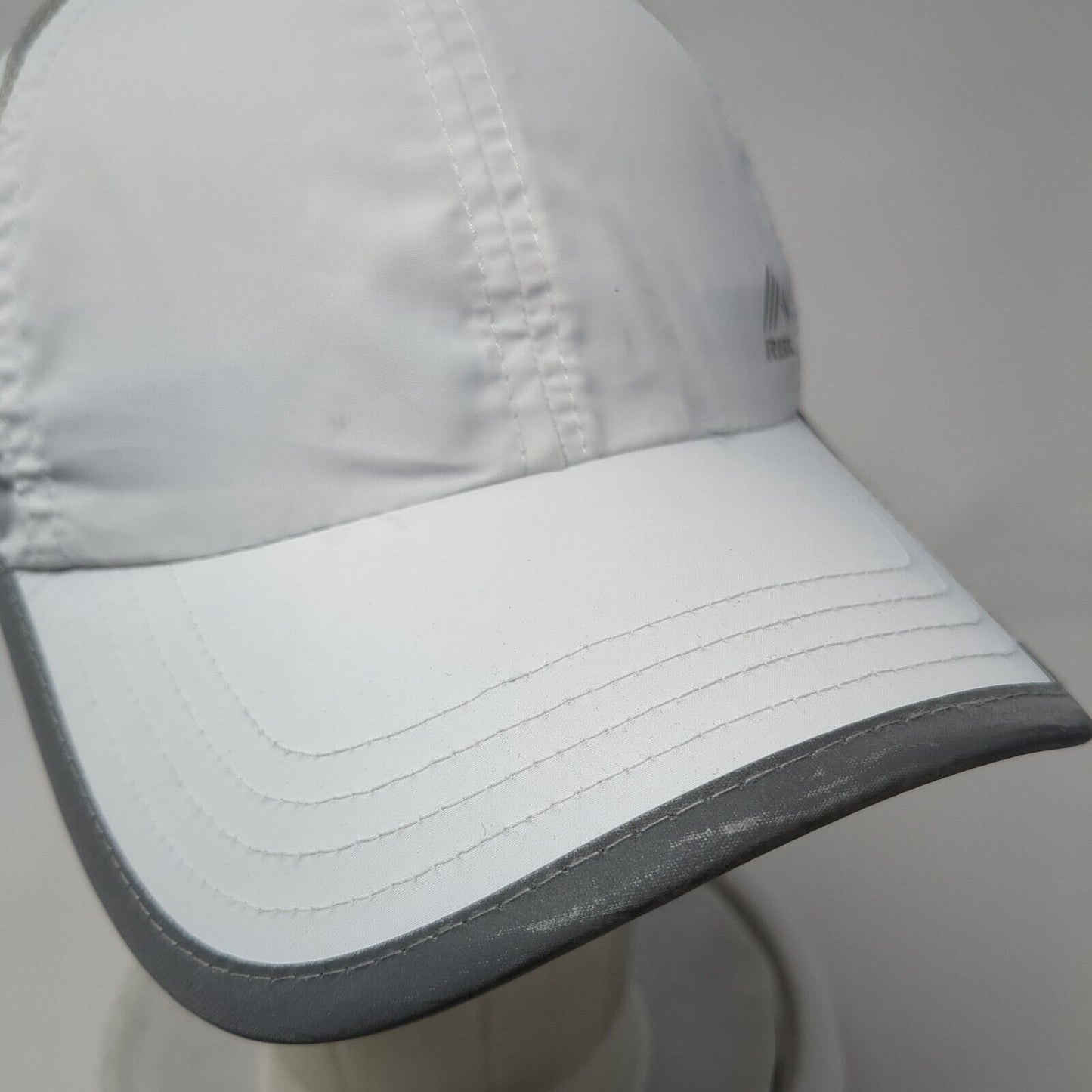 RBX Strapback Hat White One Size Adjustable Lightweight Breathable 6 Panel