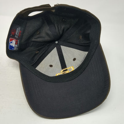 San Diego Padres MLB OC Sports Baseball Cap Brown Yellow One Size Strapback Hat