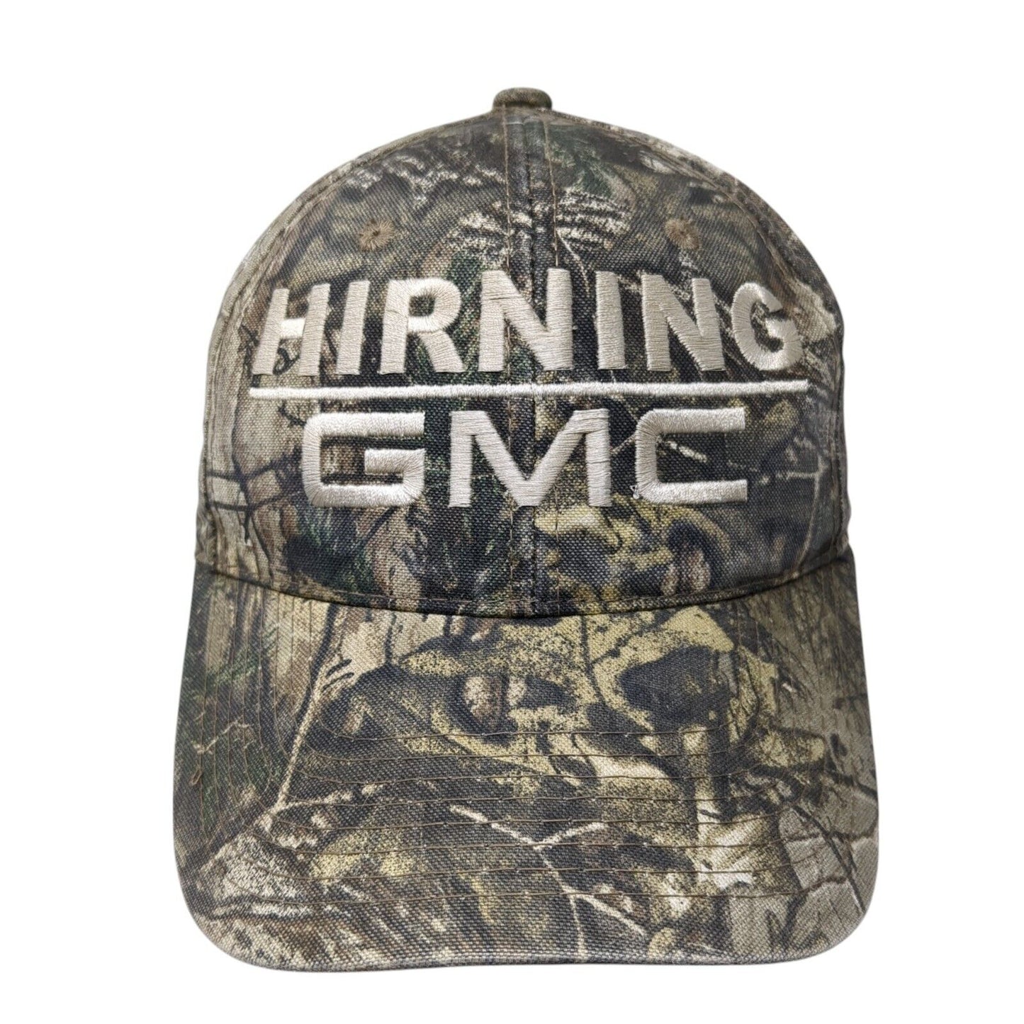Hirning GMC Strapback Hat Camo One Size Adjustable Hunting Outdoor