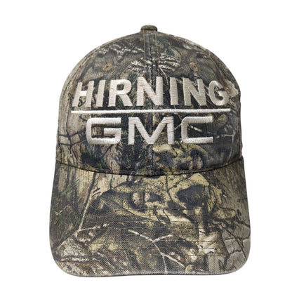 Hirning GMC Strapback Hat Camo One Size Adjustable Hunting Outdoor