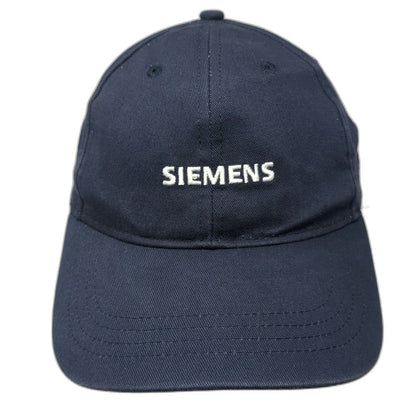 Quake City Caps Siemens Baseball Cap Blue One Size USA Flag Patch Slideback Hat
