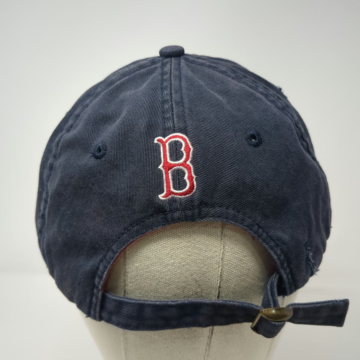 Boston Red Sox MLB Drew Pearson Baseball Cap Blue White One Size Adjustable Hat