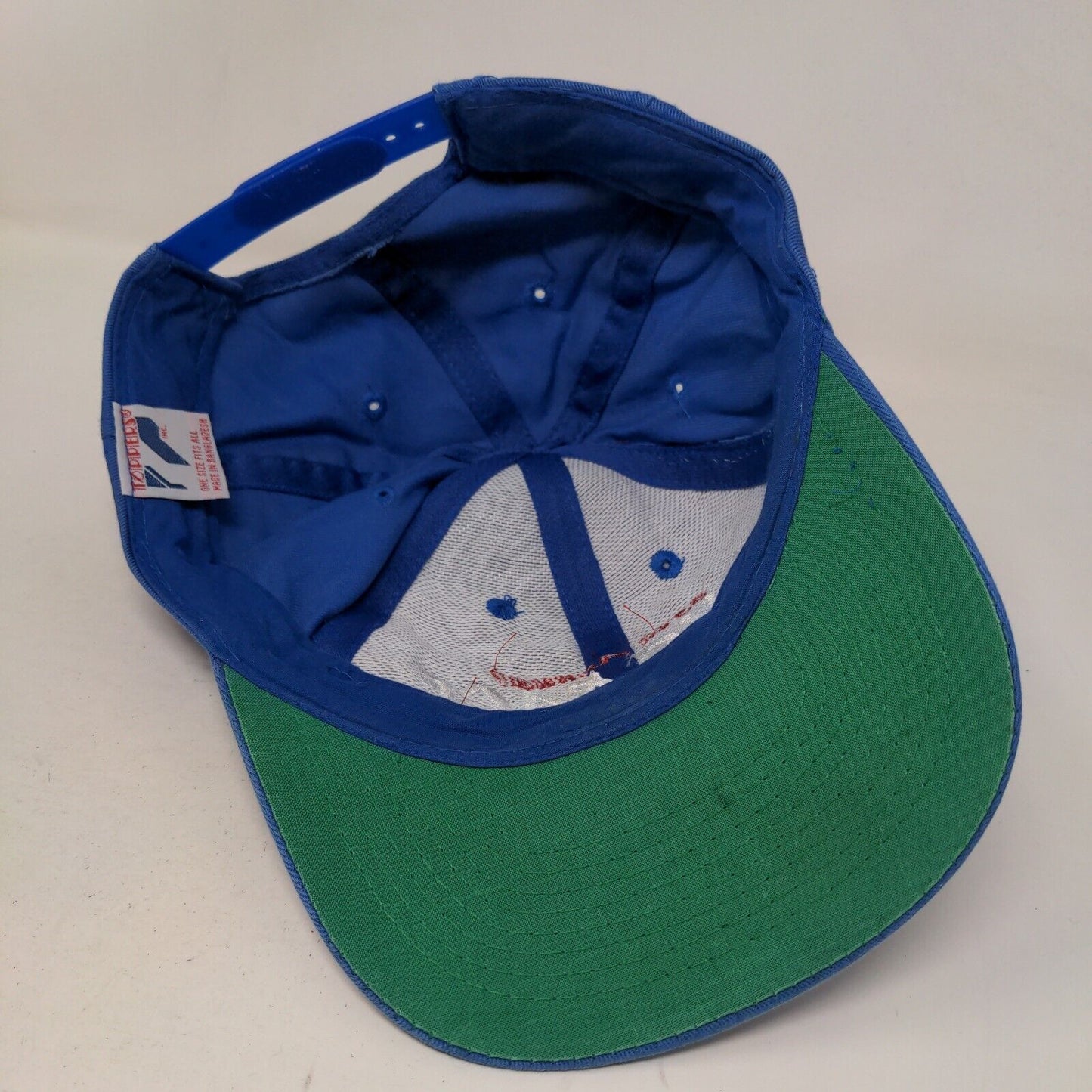 45th Annual Mug Race Rudder Club Snapback Hat Blue OSFA Embroidered Toppers