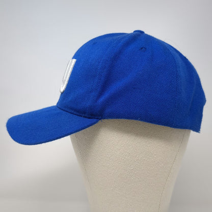 New York Giants Baseball Cap Blue One Size Embroidered Logo Strapback Hat