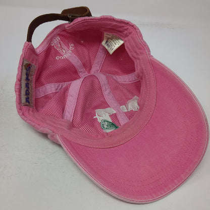 Adams Baseball Cap Pink One Size Mad Lax Lacrosse Breast Cancer Courage Hat